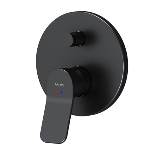 AM.PM X-Joy FXA85022 – Mitigeur salle de bain thermostatique, Robinet salle bain, Robinet baignoire monotrou, Mitigeur baignoire à réglage température et débit