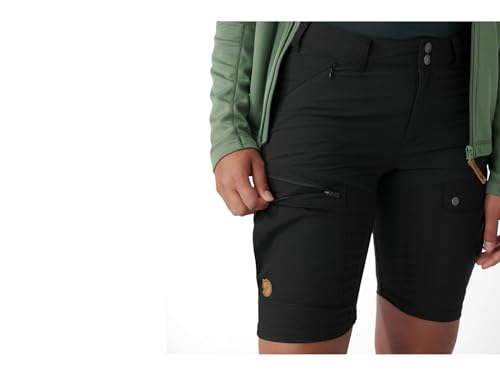 Fjällräven Damen Abisko Midsummer W Shorts, Schwarz, 40 EU
