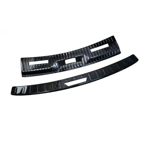 Seuil de porte Lincoln Nautilus 2024-2026 acier inoxydable noir protection de plinthe auto