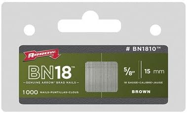 Arrow Fastener BN1810CS 10 Pack 5/8-Inch Brad Nail 1.000/Box