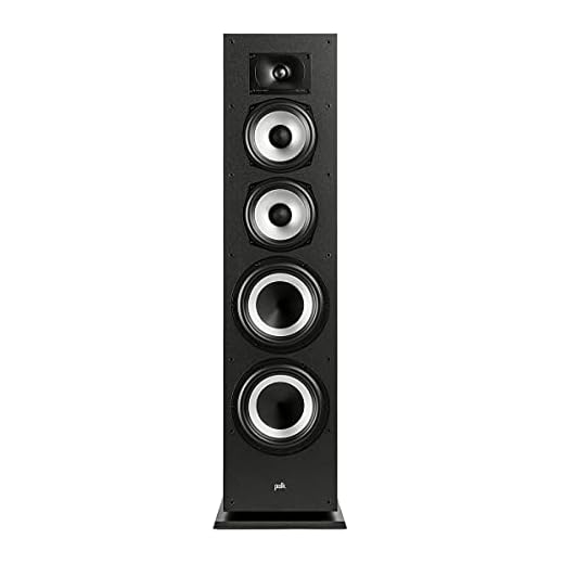 Polk Audio MXT70 - Diffusori Hi-fi per Sistema Home Cinema, ad Alta Risoluzione, Colore: Nero, 1 unità