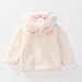 White Baby Kids Girl Boy Cute Thermal Fuzzy Jackets Outfits for Kid Fall Winter 2026 Clothes Fashion Country Concert Y2K 2 Years