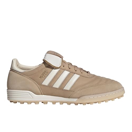 Image of adidas Mens Mundial Team Sneakers Shoes Casual - Beige - Size 5.5 M