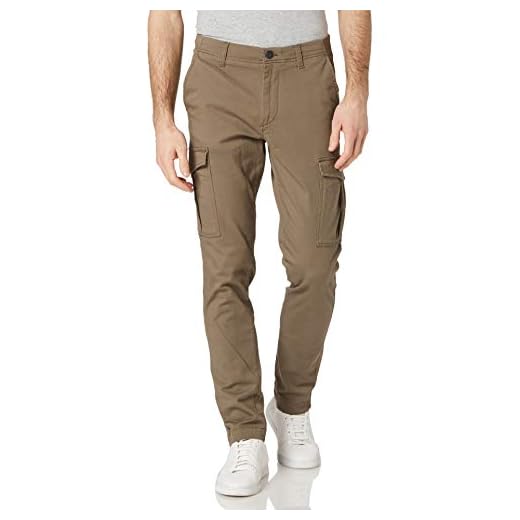 JACK & JONES Män Jjimarco Jjjoe Akm Dusty Olive Byxor