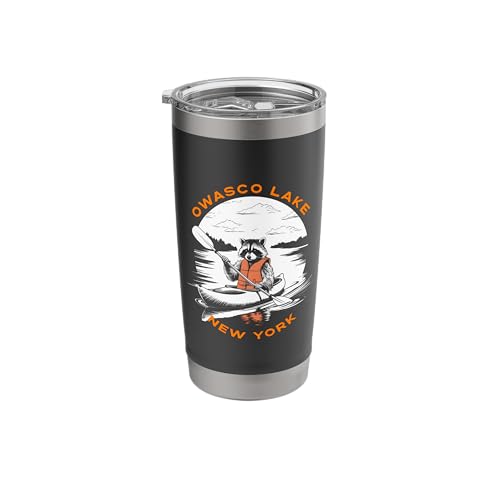 Owasco Lake Raccoon Insulated Tumbler