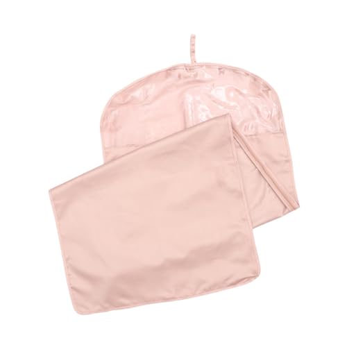 Mipcase Funda para Abrigo Rosa de Oxford Resistente Bolsa Colgante con Cremallera para Ropa Protector Antipolvo y Antiácaros para Armarios y Almacenaje de Prendas