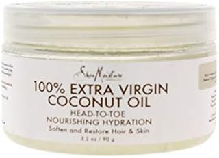100 Percent Extra Virgin Coconut Oil by Shea Moisture for Unisex - 3.2 oz Oil
