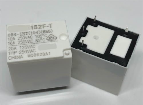 Relé 24V HF152F-T 024-1HT con conmutación eficiente de alta capacidad