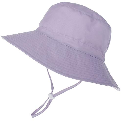 Image of MaxNova Baby Sun Hat Large Brim Toddler Summer Hats Baby Bucket Hat Kids Beach Hats for Baby Girls Boys