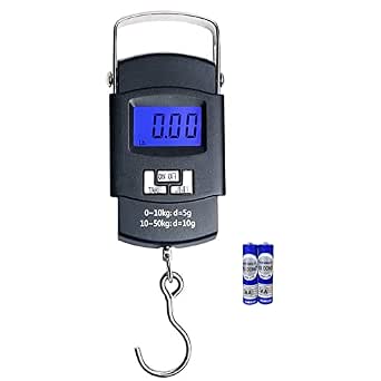 EasyULT Balance de pêche numérique 50kg
