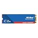 WD Blue SA510 SATA SSD 2 TB M.2 2280 (Lesen bis 560 MB/s, Schreiben bis 520 MB/s, Upgrade für PC/Laptop, dreimonatiges Probeabo von Dropbox Professional, Western Digital SSD Dashboard)