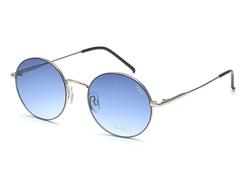 Image of IDEE sunglasses| 100% UV Protected | Gradient | Full Rim | Round | Men and Women | Medium | Alloy Metal Frame |Gradient Polycarbonate Lens |IDS2976