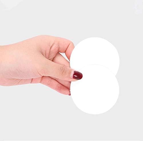 4 Car Magnetic Holder Adhesive Replacement 2.95 Inches Phone Mount Double Sided Sticky Pads Suction Cup Mounting Tape Tabs Double Sided for Wall Pictures, Toys, Windshield, GPS, Tiles, Walls
