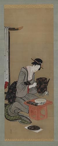 Katsushika Hokusai poster graffiti pour transformer un mur vide en chef-d'œuvre