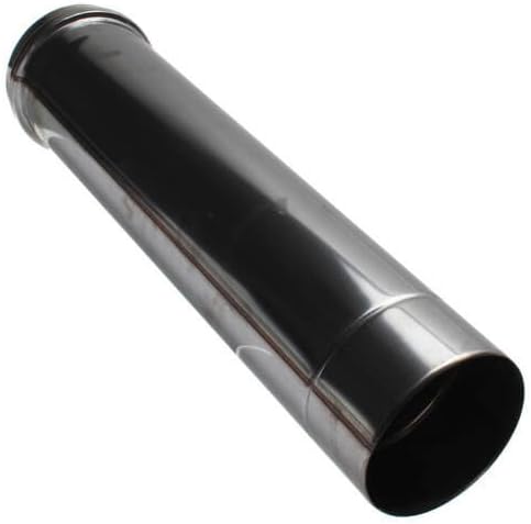 Generic Z-FLEX 4" x 1.5 Ft. Silver Single Wall Straight Pipe Ventilation Components