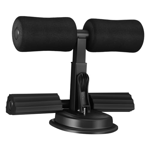 Balacoo Sit Up Bench Assistant Adjustable Floor Holder with Suction Cups for Core Exercises Compact Fitness Auxiliary Equipment for Home Gym Ab Workout Device for