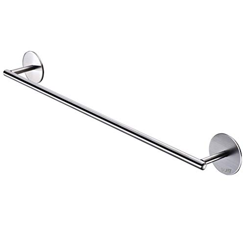 Porte-serviettes de salle de bain adhésif de 60cm pour optimiser l'espace douche