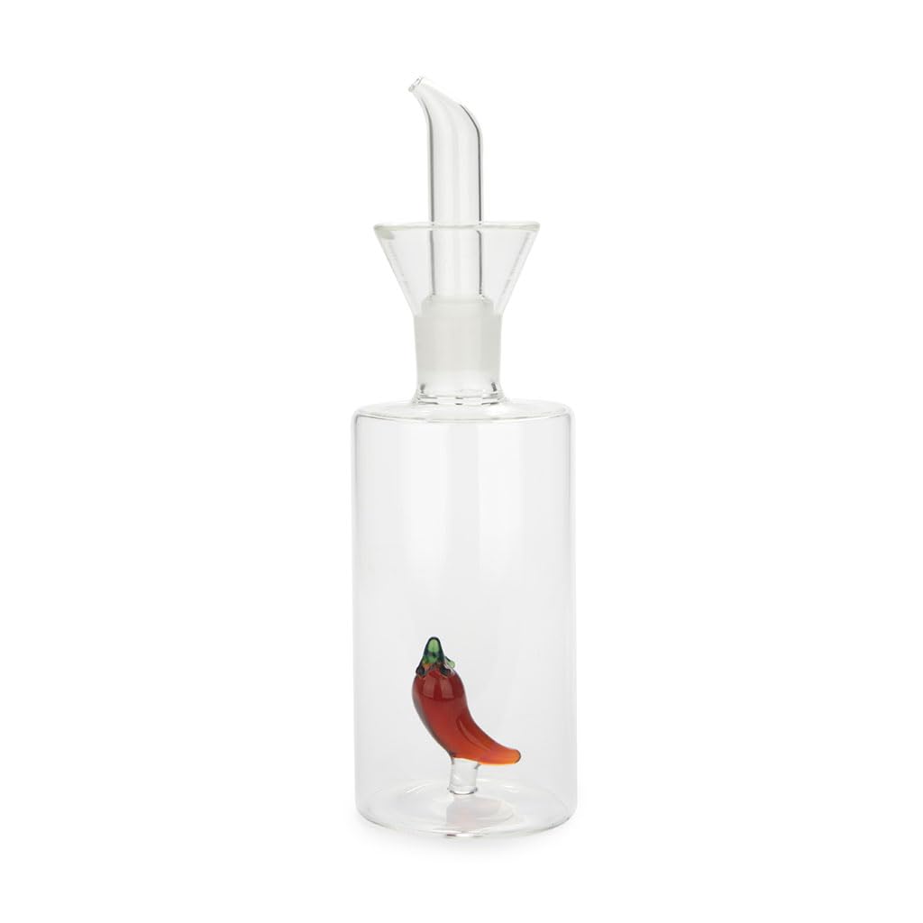 balvi Ölspender Chilli Mit einem scharfen Chili im Inneren Glas