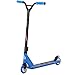 HOMCOM Stunt Scooter für Kinder über 14 Jahre alt Kick Scooter Fun Scooter mit Deck Gummigriffe Hinterradbremse ABEC-7 Kugellagern Aluminium PU Blau 68 x 46 x 84 cm