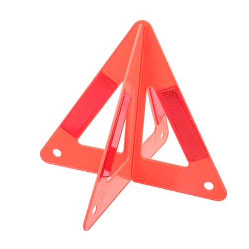 LIFKOME Triángulo de Advertencia Reflectante para Coche Kit de Seguridad Vial Ligero y Duradero Señal de Emergencia Portátil para Carretera Herramienta de Seguridad para Vehículos Fácil