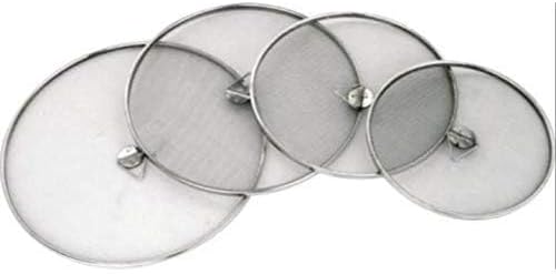 Stainless Steel Food Cover/Milk Cover Jali/Steel Jali/Multipurpose Net Lid Set of 4