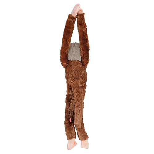 Idée cadeau bébé peluche singe écureuil suspendu de 56 cm