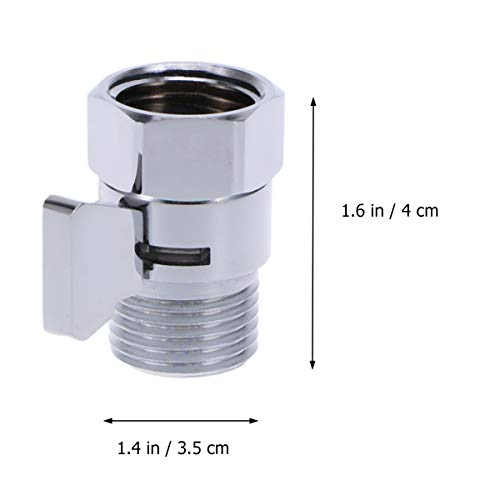 TOPBATHY Shower Head ShutOff Valve Tadapter Handheld Shower Head