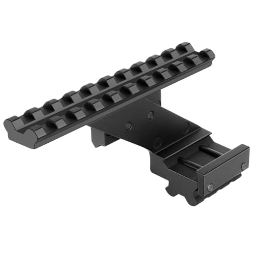 KEENZO Top and Bottom 11mm Extension to 20mm Tactical Scope Bases Extend Mount Hunting Rail Mount Dovetail Rail Adapter - Image 5