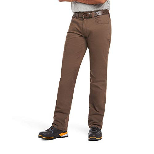 Image of ARIAT Rebar M4 Low Rise DuraStretch Made Tough Stackable Straight Leg Pants