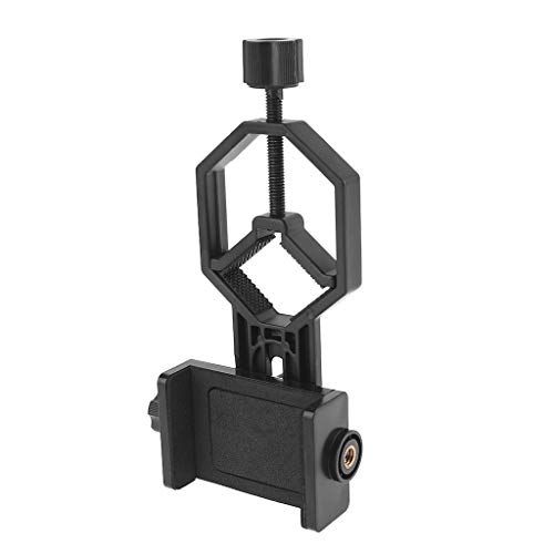 GLASSNOBLE Video Machine,Draagbare Microscoop Adapter Clip Binoculaire Monoculaire Mobiele Telefoon Camera Houder Zwart - Image 5