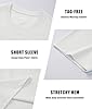 Cavva T Shirts Men Sun Protection Short Sleeve White T Shirt Casual Comfortable Tees Quick Dry Classic Soft Tops 3XL #4