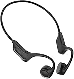 auvisio Headset: Knochenschall-Kopfhörer, Bluetooth 5.4, wasserfest, Open Ear, IP56 (Sportkopfhörer, Fitness Kopfhörer)