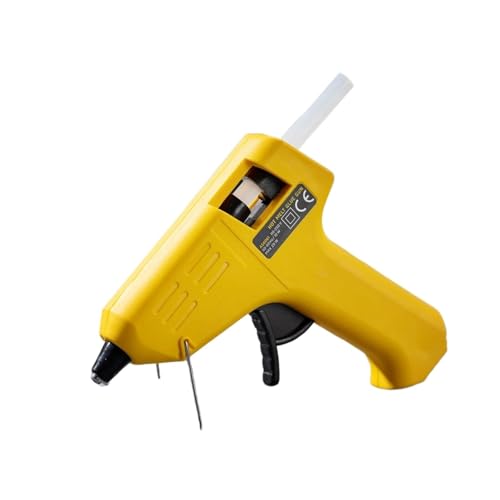 20W ホットメルト グルーガン 家庭用 工業用 ミニガン 電気熱温度ツール 7mm グルースティック 電動修理ツール 制作、DIY、アート、シール、ホームメンテナンス、