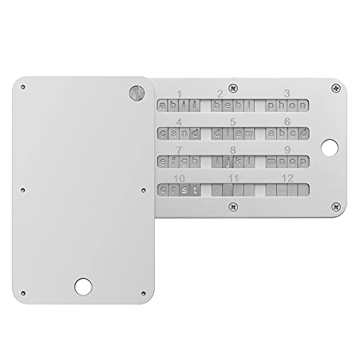 GanKe Crypto Wallet,Steel Bitcoin Cryptocurrency Seed Backup Cold Storage, Cold Hardware Wallet for Crypto, Supports up to 24 Words