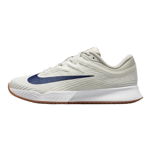 Nike Vapor Pro 3 Women's Hard Court Tennis Shoes (FZ2158-100, Summit White/Light Bone/Phantom/Binary Blue) Size 9.5