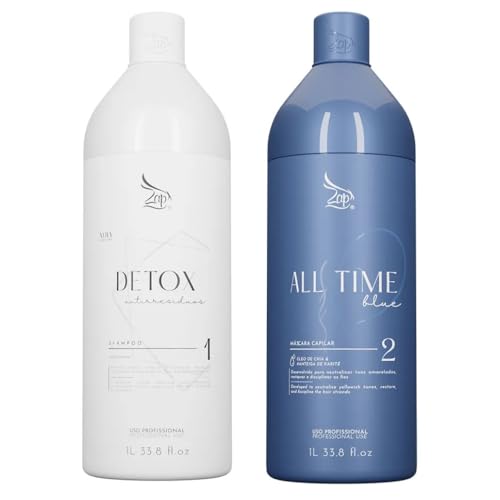Zap - Kit Shampoo e Máscara All Time Blue 1L