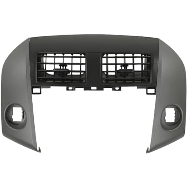 Rama panelu radia Pasuje do Toyoty RAV4 2006-2012, osłona kratki nawiewu na deskę rozdzielczą klimatyzacji i ogrzewania, czarna, 55663-42020 Rama radia samochodowego