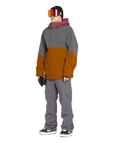 Image of Volcom Men's Brighton Hooded Snowboard Ski Winter Jacket
