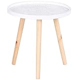 tv tisch weiß landhausstil Vielseitig einsetzbar: Einsetzbar als Nachttisch, Beistelltisch, Kaffeetisch, etc. Perfekt für Wohnzimmer, Schlafzimmer, Esszimmer, etc.