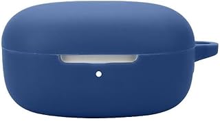 FTRONGRT Cover Compatible with Xiaomi Redmi Buds 6 Play, Soft Silicone, Scratch-Resistant, Bluetooth Headphone Box Protective Case Compatible with Xiaomi Redmi Buds 6 Play.Navy Blue