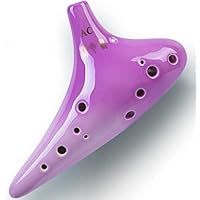 Amazon.co.jp: Ocarina オカリナ アルト AC 12穴陶器パイプ