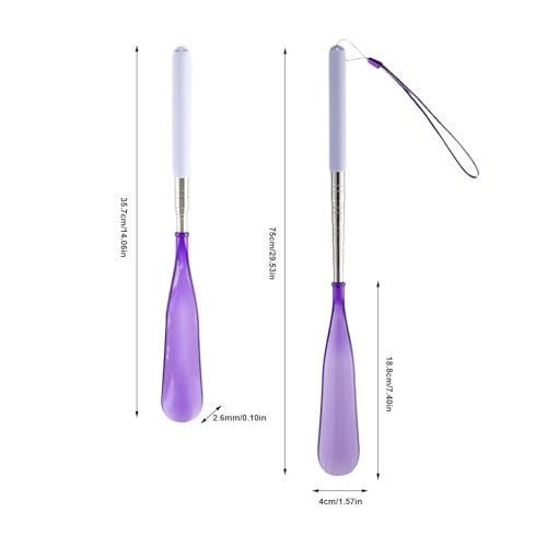 Telescopic Shoe Horn | Dressing Aid Rod | Easy Wear Helper Shoehorns, Portable Shoe Horns, Scoop for Pregnant Women, Seniors