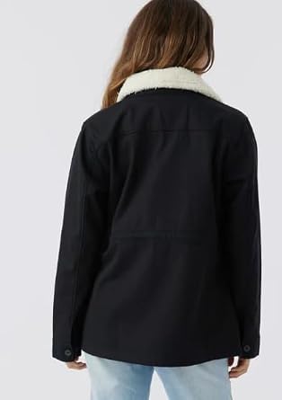 HANG TEN Ladies' Utility Jacket | Black, Medium