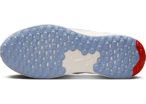 Nike Revolution 7 Big Kids' Road Running Shoes (FB7689-104, Summit White/Sail/Psychic Blue/Picante Red)4