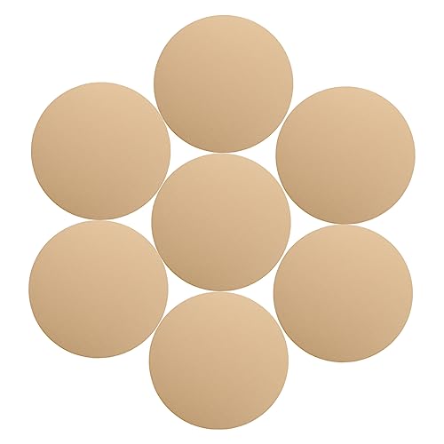 Papier art cartonne rond DOITOOL pour dessin au kraft de 50 pieces