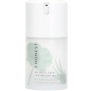 Honest Beauty The Daily Calm Lightweight Moisturizer for Sensitive Skin | Hyaluronic Acid + Calming Phyto-Blend | EWG Verified, Vegan + Cruelty Free | 1.7 fl oz