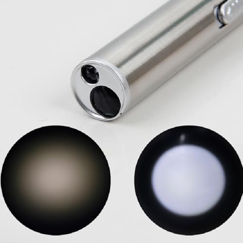 Linterna recargable USB tipo bolígrafo LED DOITOOL de acero inoxidable para uso médico 5