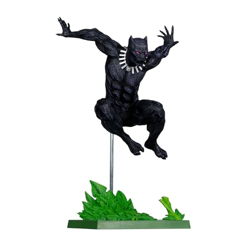 McFarlane Marvel Black Panther 1:6th Scale Collectible with Scene (Black Panther Annual (Variant) #1) Toys - Image 3