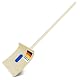 Schneeschieber Holz SHW-Fire für Kinder mit 26 cm Schaufel