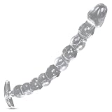 Extra lang Analkugeln, Analdildo Analkette mit Analhaken, Masturbator Analspielzeuge, Analplug Anal Beads erotisches Sexspielzeug Analdehner für Frauen Männer (L)